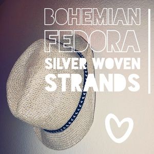 Bohemian Fedora-Glitter Effect